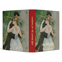 Pierre-Auguste Renoir's Dance in the Town (1883) binders