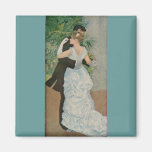 Pierre-Auguste Renoir's Dance in the Town (1883) Refrigerator Magnets