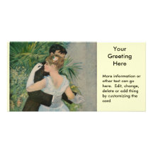 Pierre-Auguste Renoir's Dance in the Town (1883) Photo Card Template