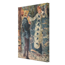 Pierre-Auguste Renoir's The Swing (1876) Stretched Canvas Prints