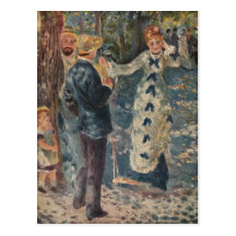 Pierre-Auguste Renoir's The Swing (1876) Postcards
