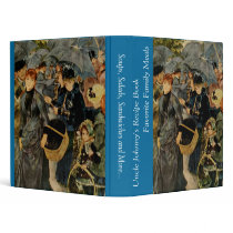 Pierre-Auguste Renoir's The Umbrellas (1883) binders by MasterpieceGallery Pierre-Auguste Renoir's The Umbrellas (1883) binders