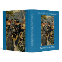 Pierre-Auguste Renoir's The Umbrellas (1883) binders by MasterpieceGallery Pierre-Auguste Renoir's The Umbrellas (1883) binders