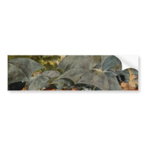 Pierre-Auguste Renoir's The Umbrellas (1883) bumper stickers by MasterpieceGallery Pierre-Auguste Renoir's The Umbrellas (1883) bumper stickers