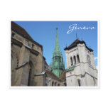 pierre cathedral geneva postcards