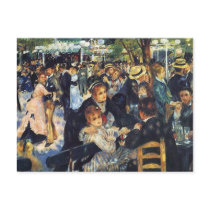 Pierre Renoir -  Dance at Le Moulin de la Galette Postcard