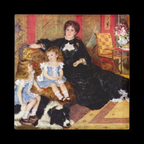 Pierre Renoir - Portrait of the Mrs Charpentier an Magnet