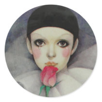 Pierrot 1980s Stickers
