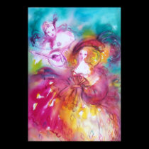 Pierrot and Arlecchina posters