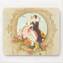 Pierrot and Columbine Mouse Mats
