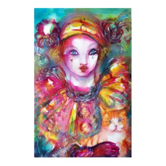 Pierrot print