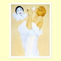 Pierrot's Dream - from the Pierrot's Love Series postcards