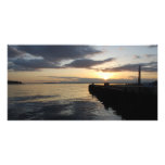 PierSunset041609 Photo Card