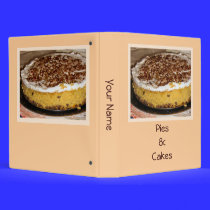 Pies and Cakes binders