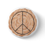 Pies for Peace, mergine and chocolate, buttons