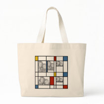 Piet Mondrian Inspired Photo Template Bag by tanyapecora Piet Mondrian Inspired Photo Template Bag