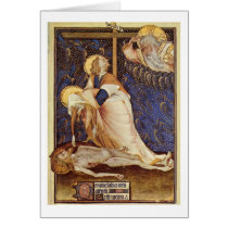 Pieta By Master Of Pieta Villeneuf-Les-Avignon Cards