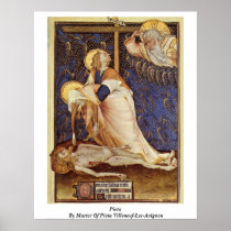 Pieta By Master Of Pieta Villeneuf-Les-Avignon Posters