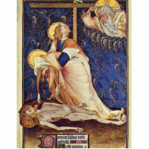 Pieta From Villeneuf-Les-Avignon By Meister Der Pi Acrylic Cut Out