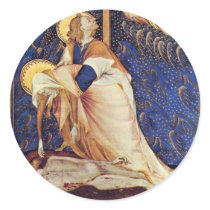 Pieta From Villeneuf-Les-Avignon By Meister Der Pi Round Sticker