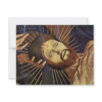 Pieta Of Villeneuve-Les-Avignon  By Meister Der Pi Custom Announcement