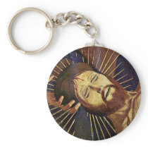 Pieta Of Villeneuve-Les-Avignon  By Meister Der Pi Key Chain