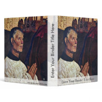 Pieta Of Villeneuve-Les-Avignon Details: Portrait Binder