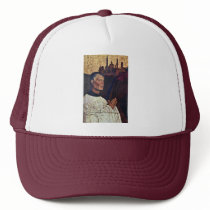 Pieta Of Villeneuve-Les-Avignon Details: Portrait Hat
