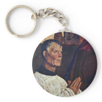 Pieta Of Villeneuve-Les-Avignon Details: Portrait Keychain