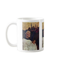 Pieta Of Villeneuve-Les-Avignon Details: Portrait Coffee Mugs