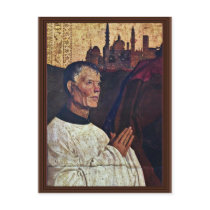 Pieta Of Villeneuve-Les-Avignon Details: Portrait Post Card