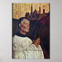 Pieta Of Villeneuve-Les-Avignon Details: Portrait Poster