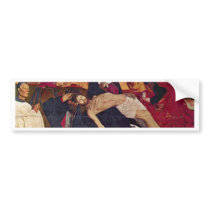 Pieta Of Villeneuve-Les-Avignon Overview By Enguer Bumper Sticker