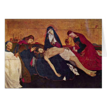 Pieta Of Villeneuve-Les-Avignon Overview By Enguer Greeting Cards