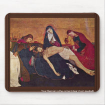 Pieta Of Villeneuve-Les-Avignon Overview By Enguer Mouse Pads