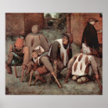 Pieter Bruegel-Cripples Print