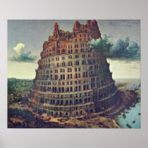 Pieter Bruegel the Elder - The Tower of Babel Print