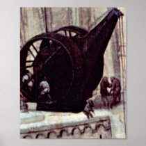 Pieter Bruegel the Elder - Tower of Babel Detail Poster