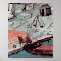 Pieter Bruegel the Elder - Tower of Babel Detail Posters