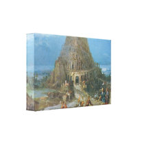 Pieter Bruegel - Tower of Babel Canvas Print