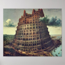 Pieter Bruegel-Tower of Babel Print