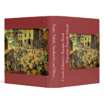 Pieter Bruegel's "Children’s Games" - 1560 binders