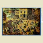 Pieter Bruegel's "Children’s Games" - 1560 cards