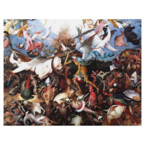 Pieter Bruegel's "The Fall Of The Rebel Angels" Custom Flyer