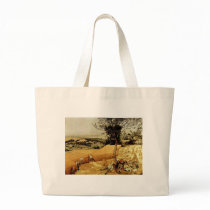 Pieter Bruegel's The Harvesters (1565) Canvas Bags