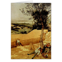 Pieter Bruegel's The Harvesters (1565) Greeting Cards