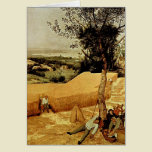 Pieter Bruegel's The Harvesters (1565) cards