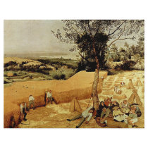 Pieter Bruegel's The Harvesters (1565) flyers by MasterpieceGallery Pieter Bruegel's The Harvesters (1565) flyers