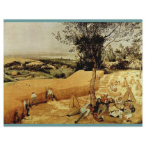 Pieter Bruegel's The Harvesters (1565) Custom Flyer
