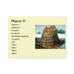 Pieter Bruegel's The "Little" Tower of Babel Business Card